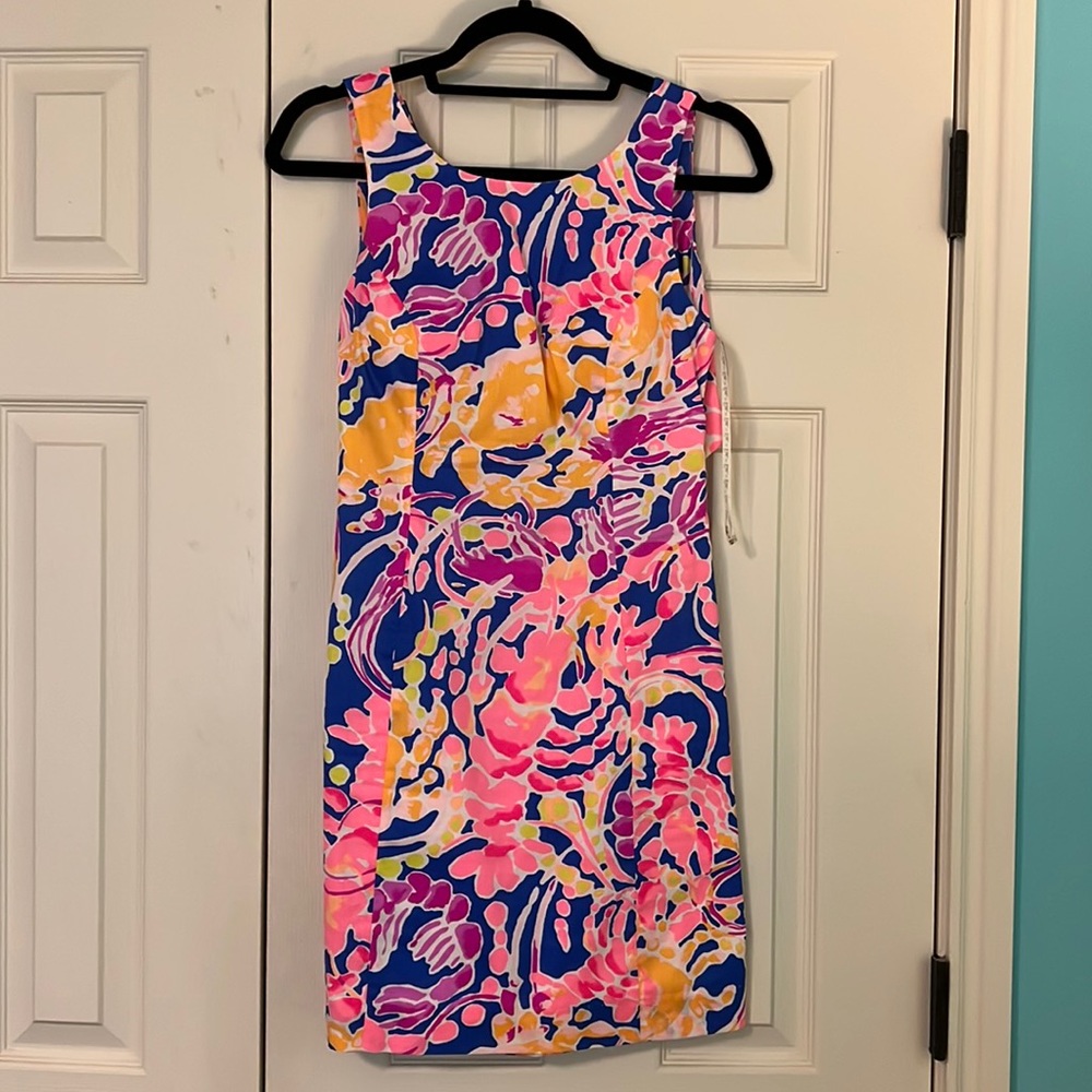 Lilly Pulitzer Shift Dress in Lobster Roll